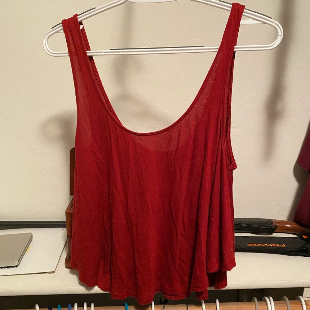 Rust Crop Swing Tank